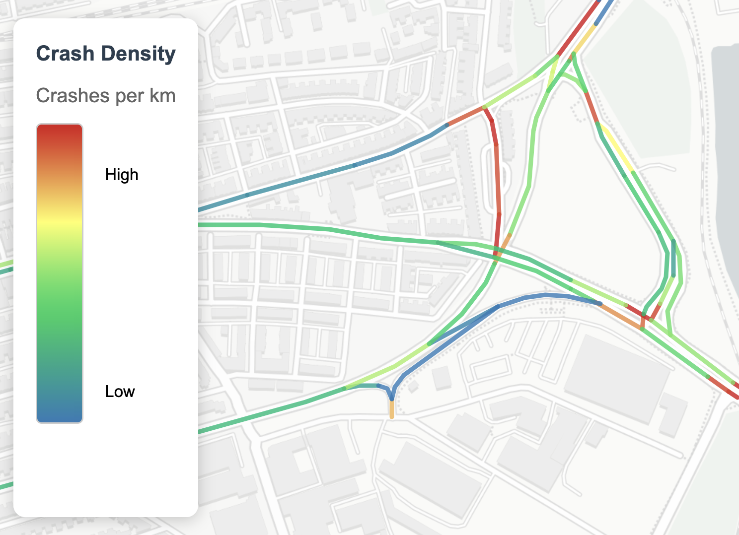 Laira Bridge Risk Map