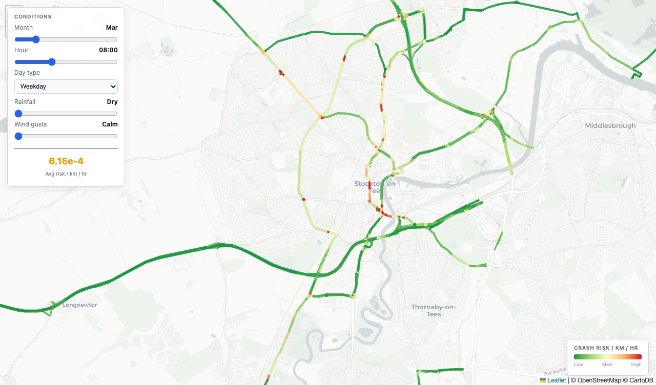 Dynamic Traffic Risk Map thumbnail